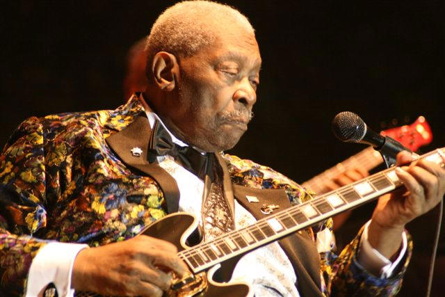 BB King  Copyright 2010 Pete Evans. All Rights Reserved.