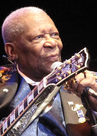 B.B. King  Copyright 2011 Kirk Lang. All Rights Reserved.